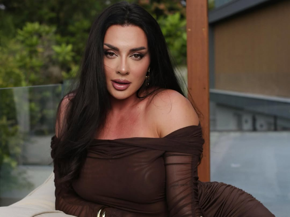 Juju Salimeni falando sobre caneta emagrecedora no Arnold Sports Festival