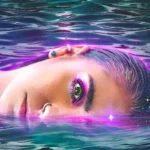 Julia Vargas, capa do álbum D'água, cantora brasileira, R&B, soul, rock