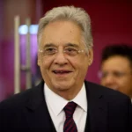 Fernando Henrique Cardoso e seu filho Paulo Henrique após interdição judicial