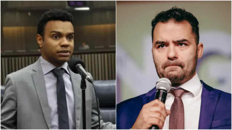 Fernando Holiday e Arthur do Val no tribunal