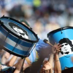 Sala de tribunal vazia em San Isidro, Argentina, palco do julgamento sobre a morte de Diego Maradona