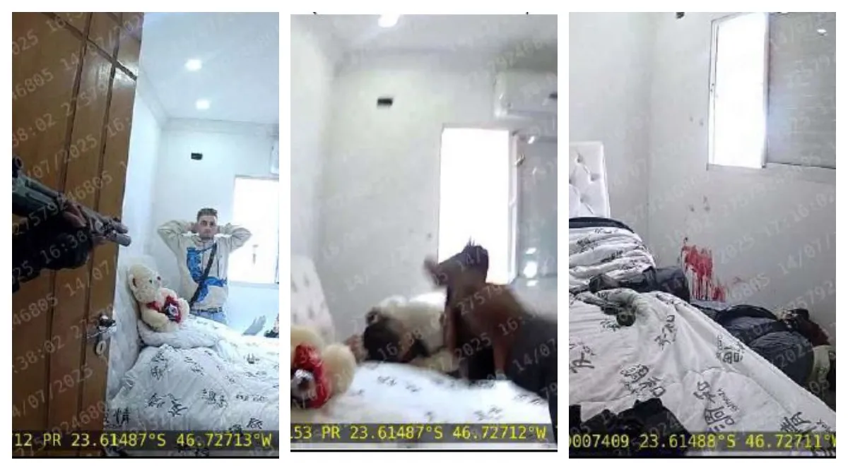 Tribunal do júri com policiais e promotores, julgamento de PMs em Paraisópolis