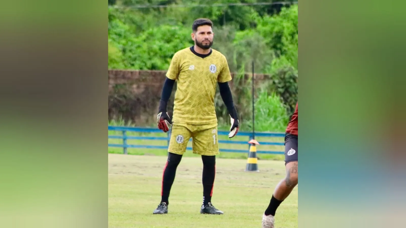 Labilá no São Raimundo treinando jovens atletas