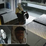 Ladrão sorri para câmera de segurança em furto de loja em Cabo Frio