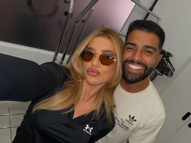 Jornalista Leo Dias ligando para Virginia Fonseca sobre conversas vazadas de Hebert Gomes