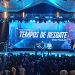 Ronaldo Caiado e Apóstolo César Augusto discutem apoio evangélico em evento em SP