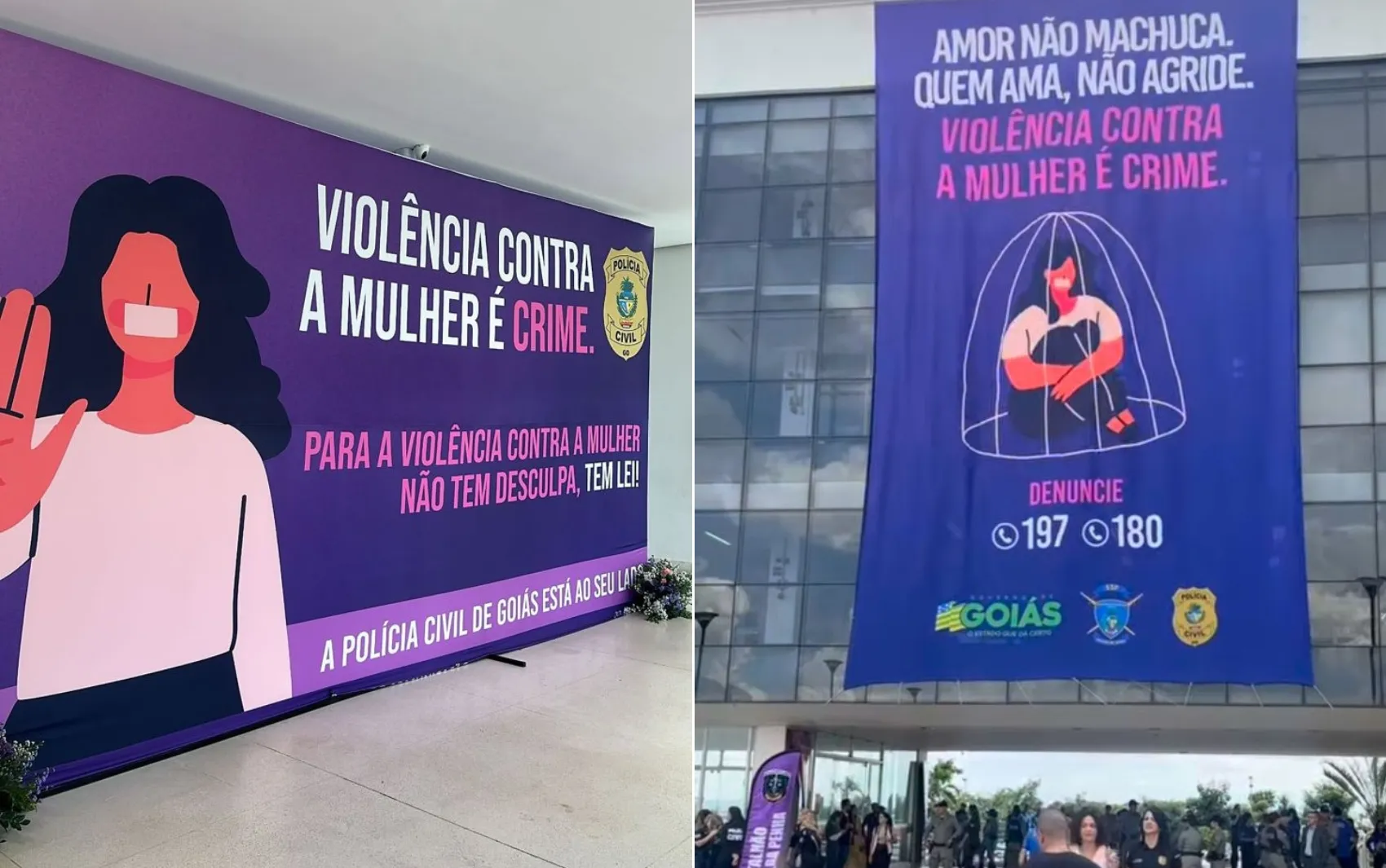 Mulher protegida por lei contra violência doméstica