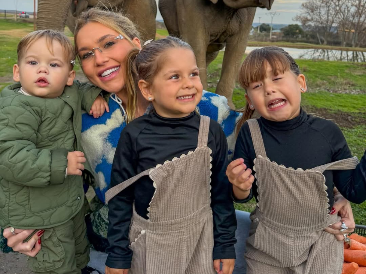 Mãe de Vini Jr. com filhos de Virginia Fonseca