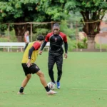 Matheus Sales Botafogo-SP treino Série B