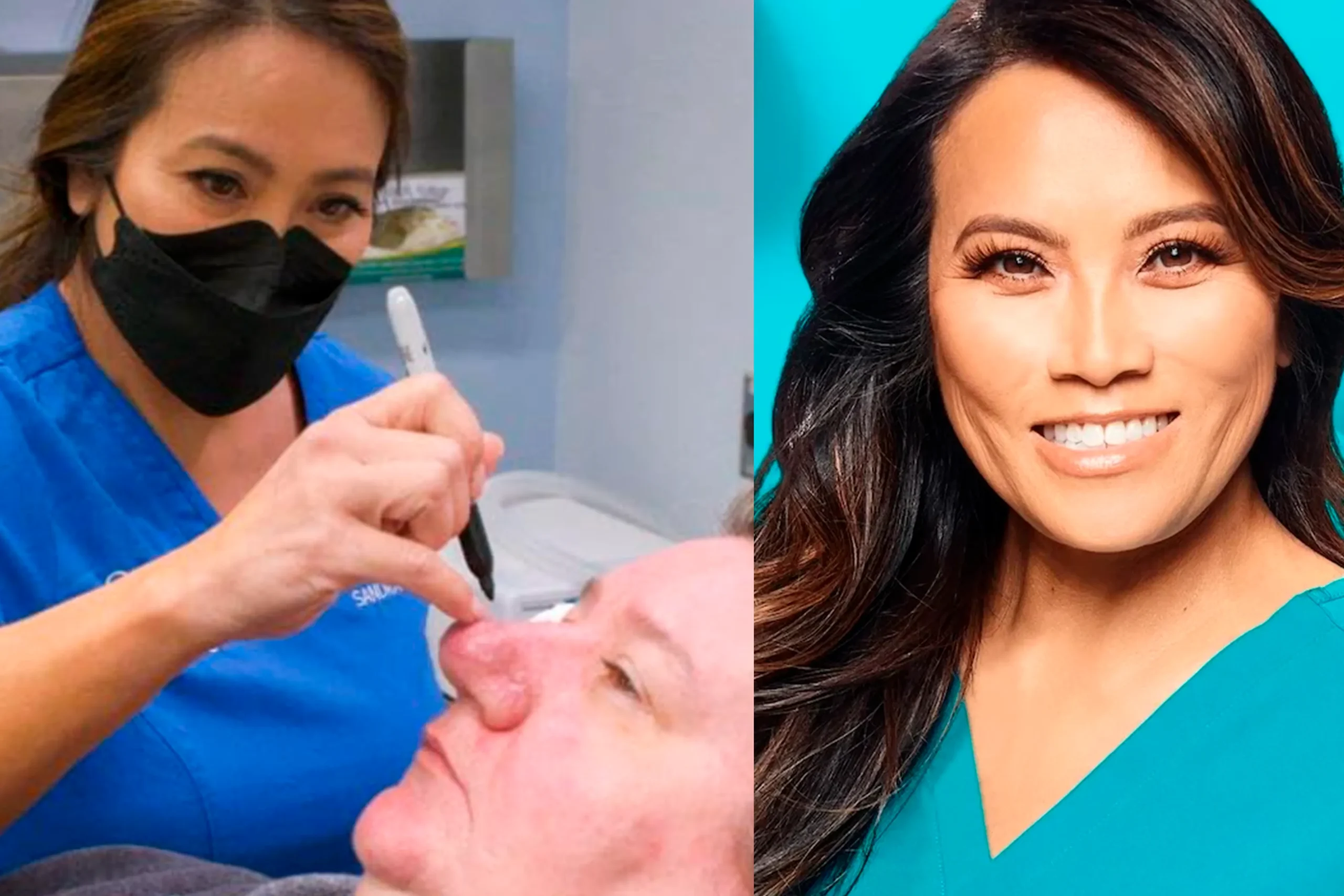 Dra. Sandra Lee, médica dermatologista, superando um AVC