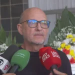 Foto do velório de Gerardo Renault, pai de Ana Paula Renault, em BH