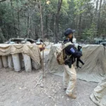 Carro acidentado em barranco após operação ilegal de agentes dos EUA no México