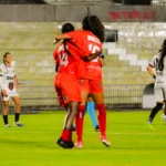 Mixto-PB Feminino em campo, comemoração, Série A3, futebol feminino