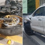 Motociclista em via do Alto Tietê, simbolizando o perfil das vítimas de acidentes de trânsito.