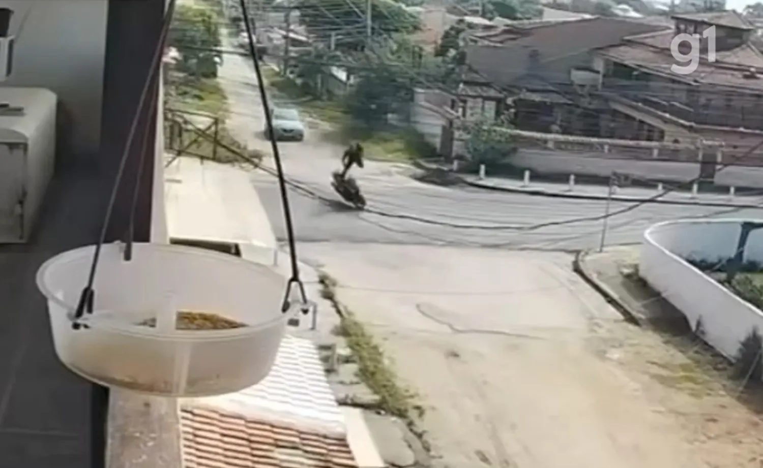 Motociclista acidentado após perseguição policial em Saquarema
