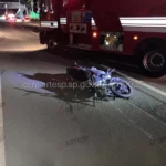 Acidente de moto em Cerquilho, SP-127, colisão fatal, polícia rodoviária