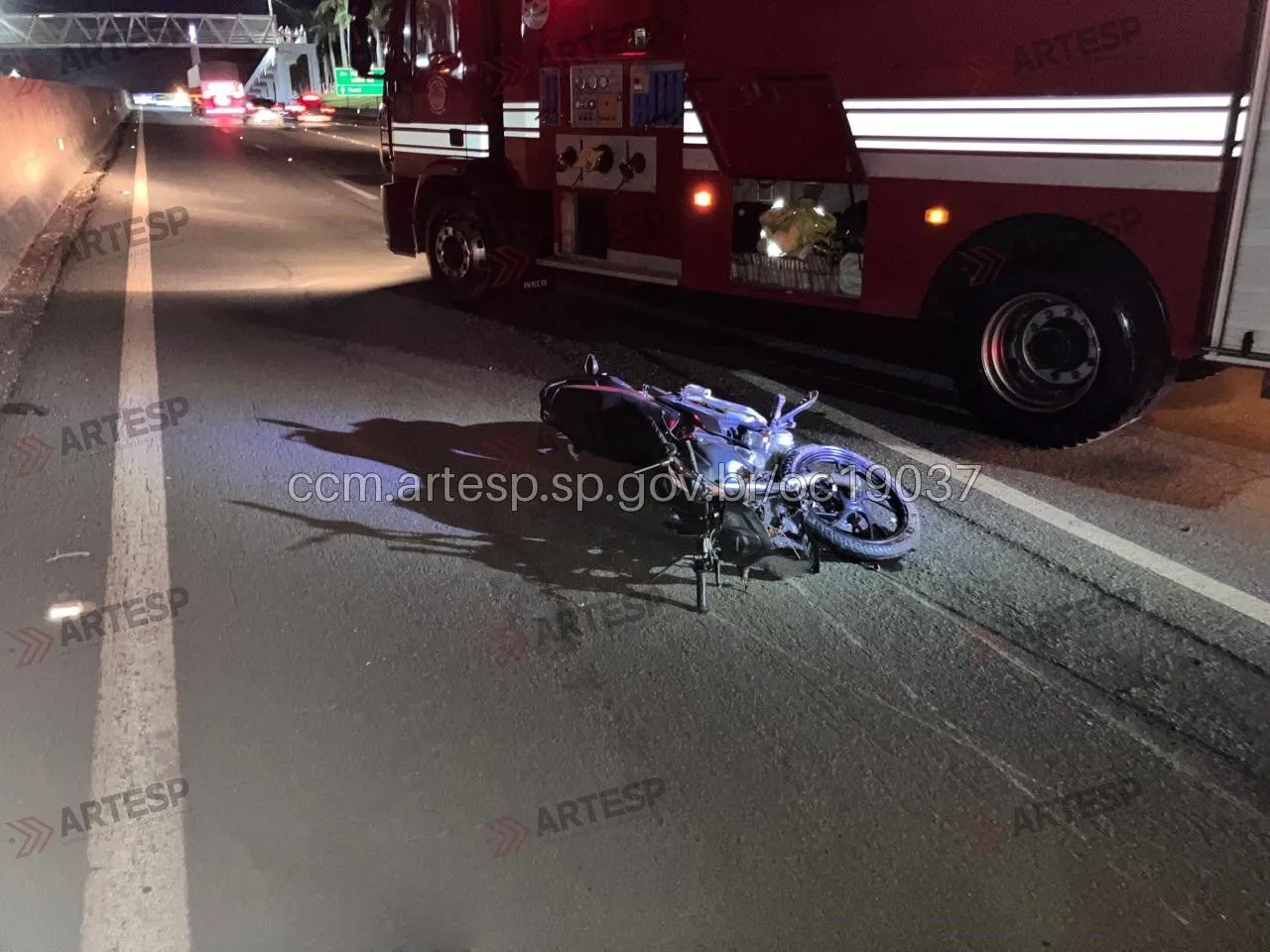 Acidente de moto em Cerquilho, SP-127, colisão fatal, polícia rodoviária
