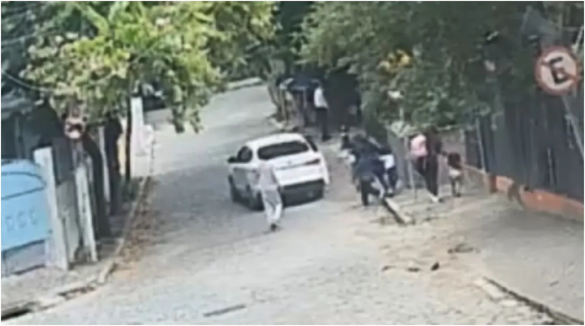 Viatura policial e carro de aplicativo sob investigação em São Paulo