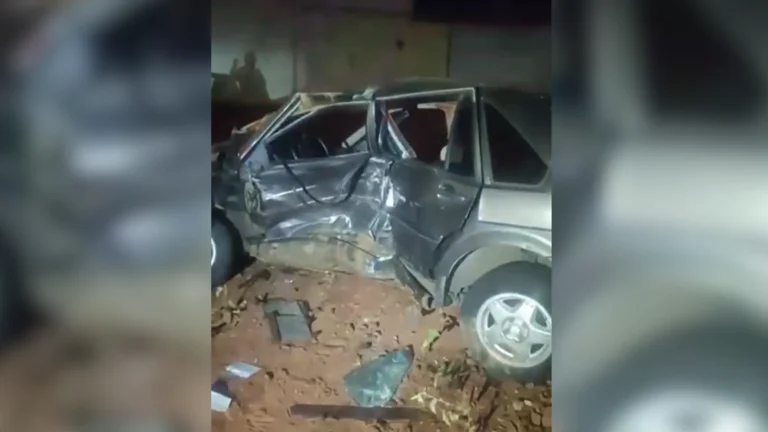 Acidente fatal fuga policial Andradina SP-300