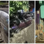 Engavetamento grave em Santo André com carros danificados e casas atingidas