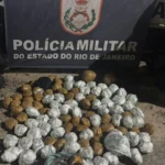 Drogas apreendidas em ônibus com destino a Búzios