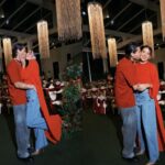 Retrato de grupo de ex-noras de Leonardo, incluindo Virginia Fonseca, Ana Castela, Bruna Marquezine, Jade Picon, Larissa Manoela e Hariany Almeida.