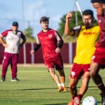 Treino do CRB time reserva com foco em recuperação e estratégia para o próximo jogo