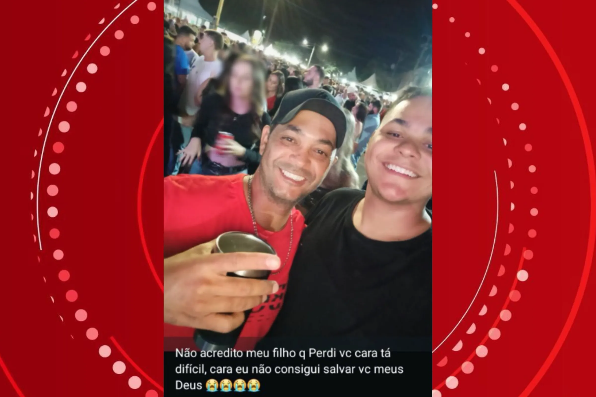 Silvio Oliveira, socorrista do Samu, olhando para local de acidente na BR-376