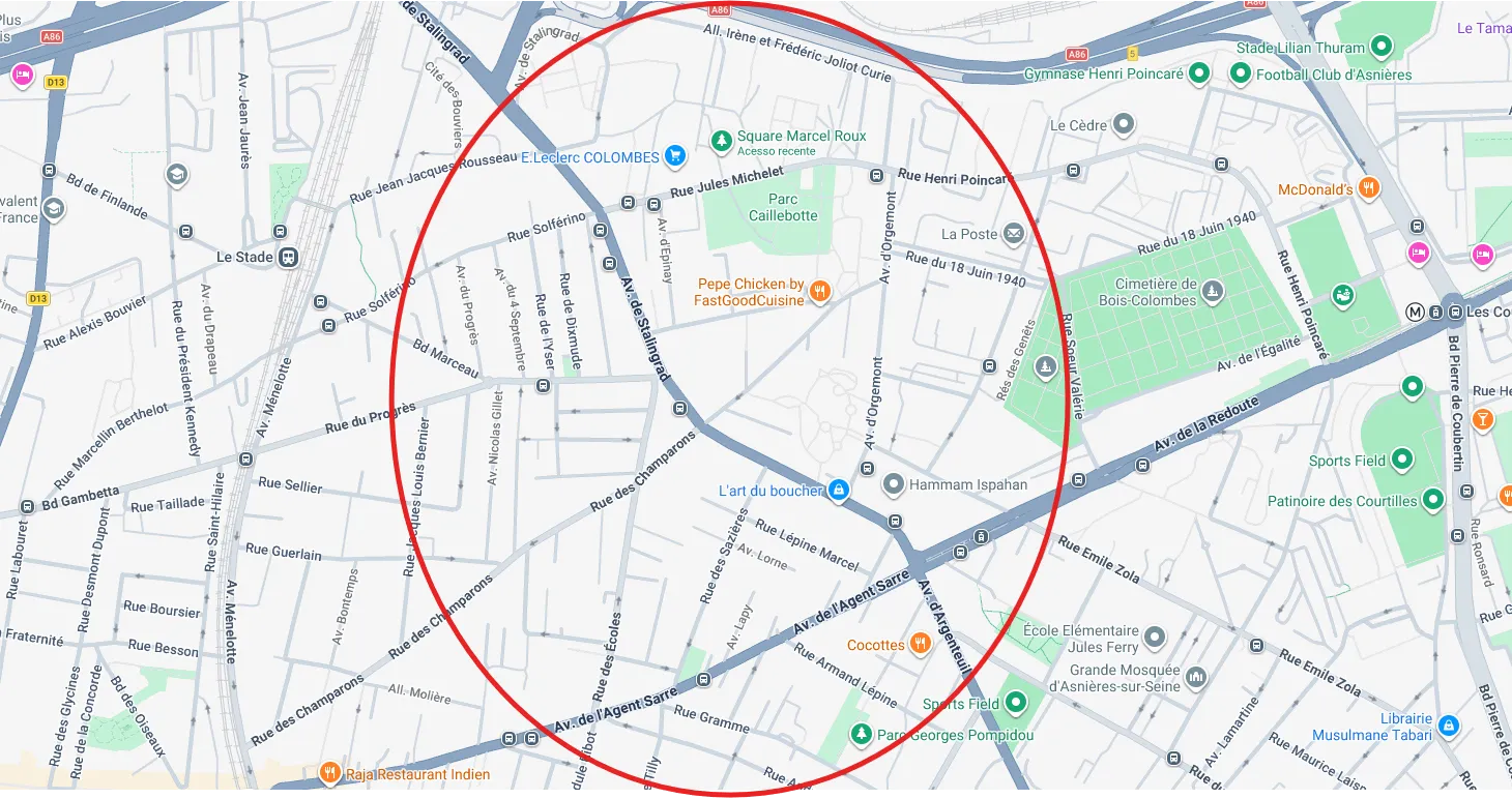 Bomba antiga desativada por equipe especializada em Colombes, França
