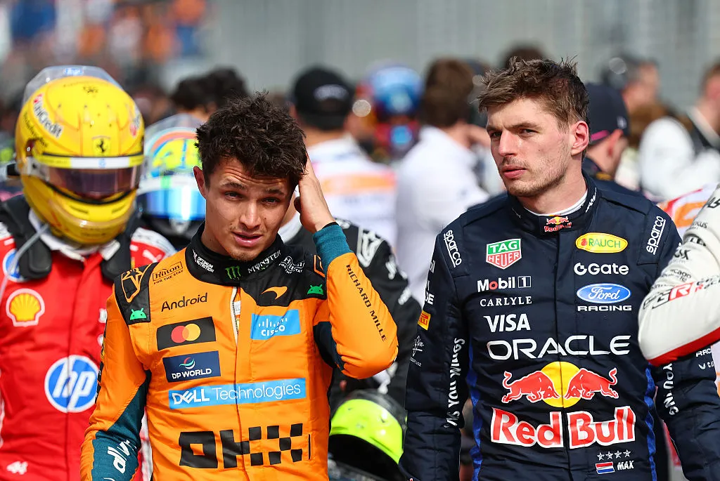 Max Verstappen e Lando Norris, F1, mudanças no regulamento, pilotos, corrida