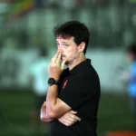 Time do Vasco comemora gol, Renato Gaúcho técnico