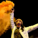 Ponte das Correntes iluminada, celebração pós-eleição, derrota de Viktor Orbán