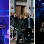 Cena de pessoas assistindo a um show ao ar livre em Campinas, com outras atividades culturais ao fundo