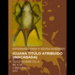 Pedestal vazio em museu, simbolizando o desaparecimento da Obra Iguana