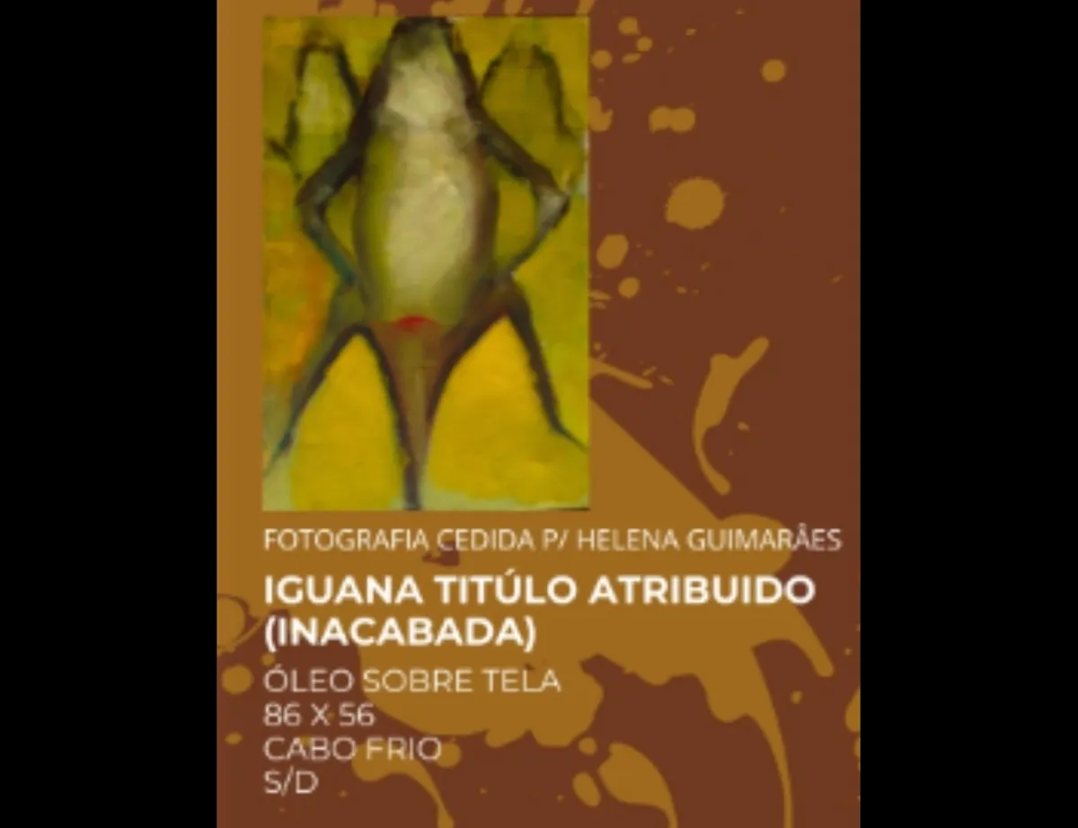 Pedestal vazio em museu, simbolizando o desaparecimento da Obra Iguana