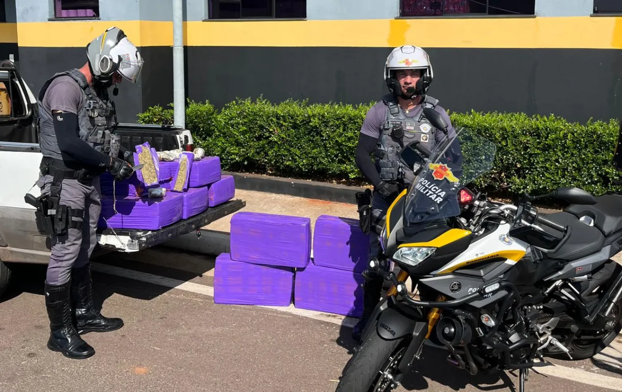 Drogas apreendidas, polícia rodoviária, Bauru, Palmital, maconha, haxixe, operação policial