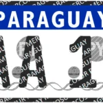 Placa Mercosul com faixa azul, emblema e bandeira