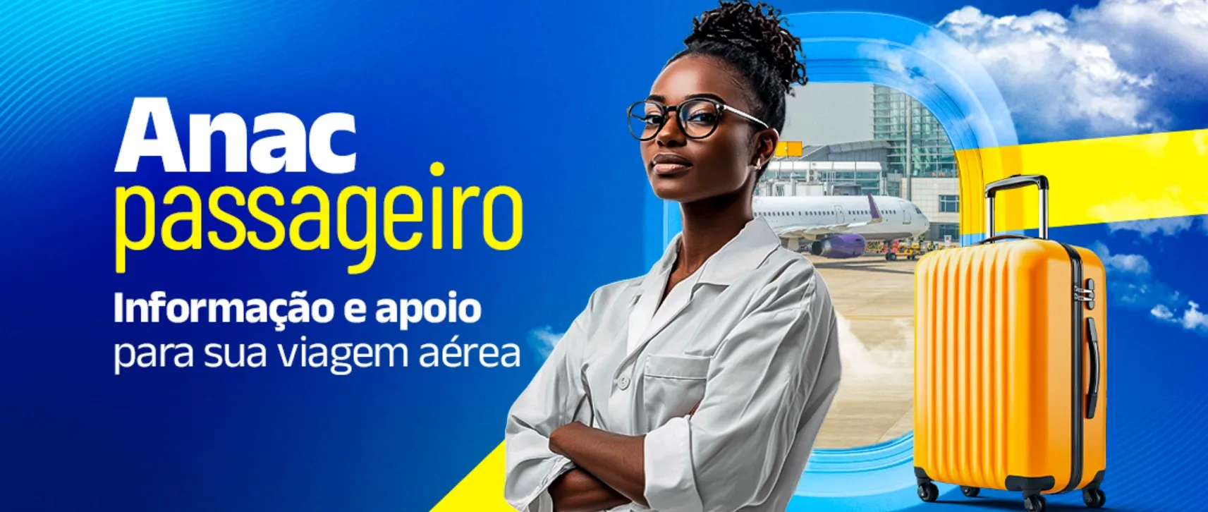 Passageiro usando o aplicativo Anac Passageiro para fazer uma reclamação sobre voo