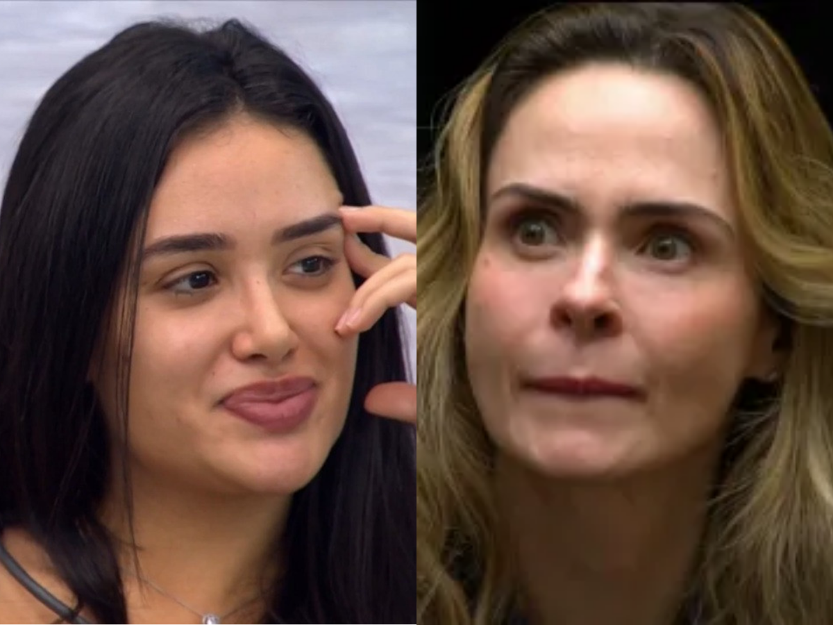 Ana Paula e Jordana discutindo no BBB26