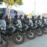 Operação Impacto no Méier com policiais e viaturas