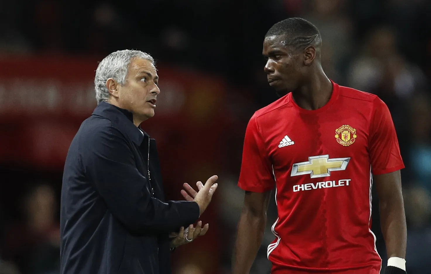 Pogba Mourinho atrito Manchester United futebol
