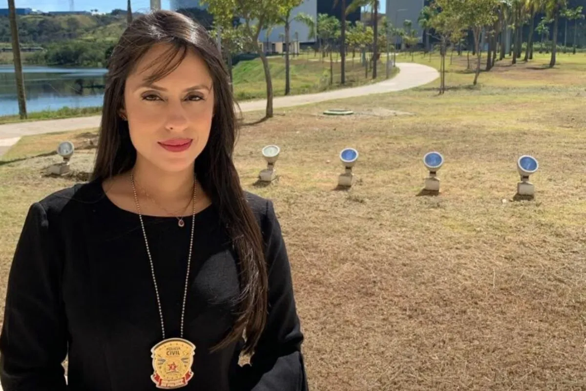 Símbolos de justiça e investigação policial em processo disciplinar