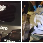 Rua Apucarana Tatuapé, Zona Leste de São Paulo, com viaturas policiais após reação a assalto