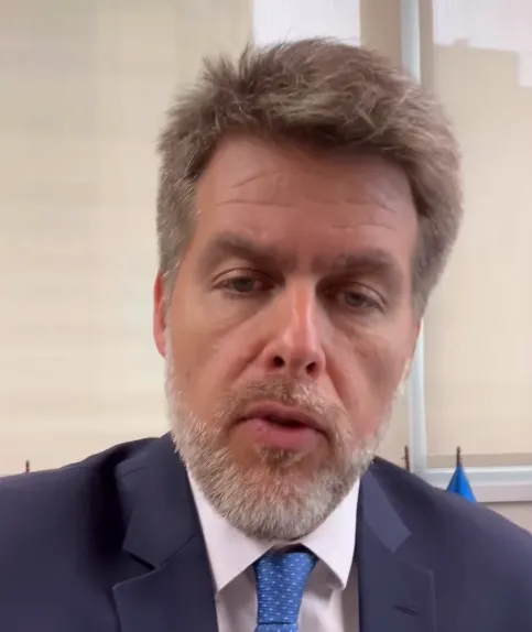 Retrato de Rafael Rolim, presidente da Cedae