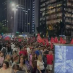 Protesto Avenida Paulista fim escala 6x1, manifestantes, movimentos sociais, redução jornada de trabalho