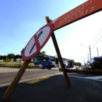 Acidente de motocicleta com equipes de emergência em Campinas