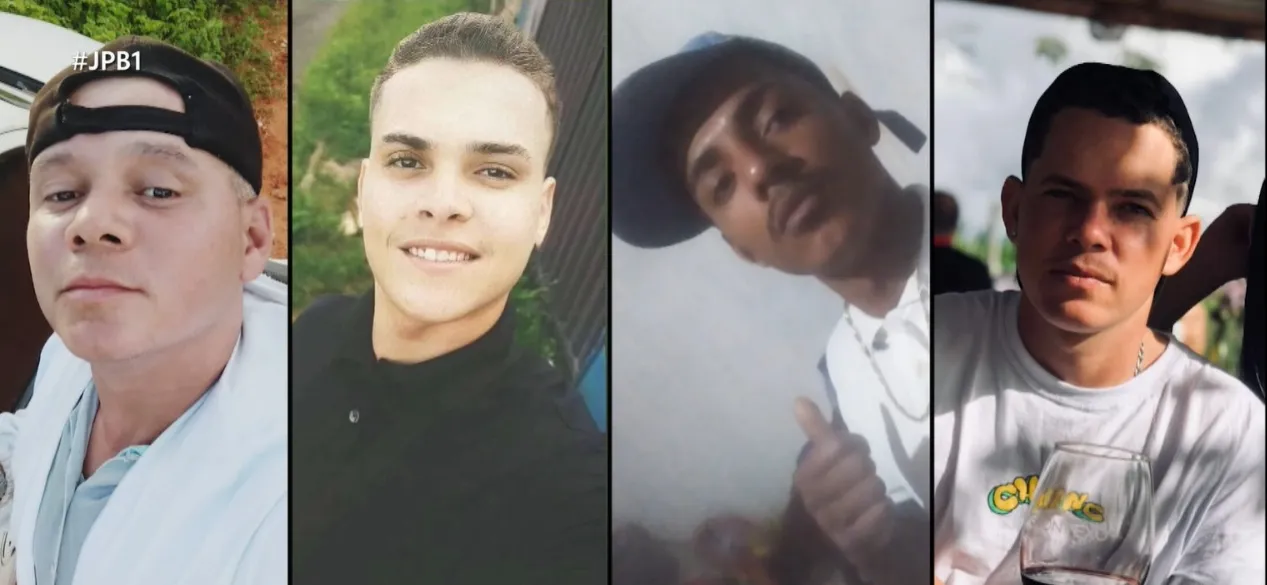 Quatro trabalhadores da Bahia desaparecidos na Paraíba em um cartaz de busca