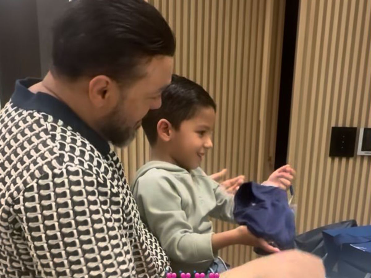 Belo, cantor, Zion, enteado, selinho, carinho, família, Rayane Figliuzzi