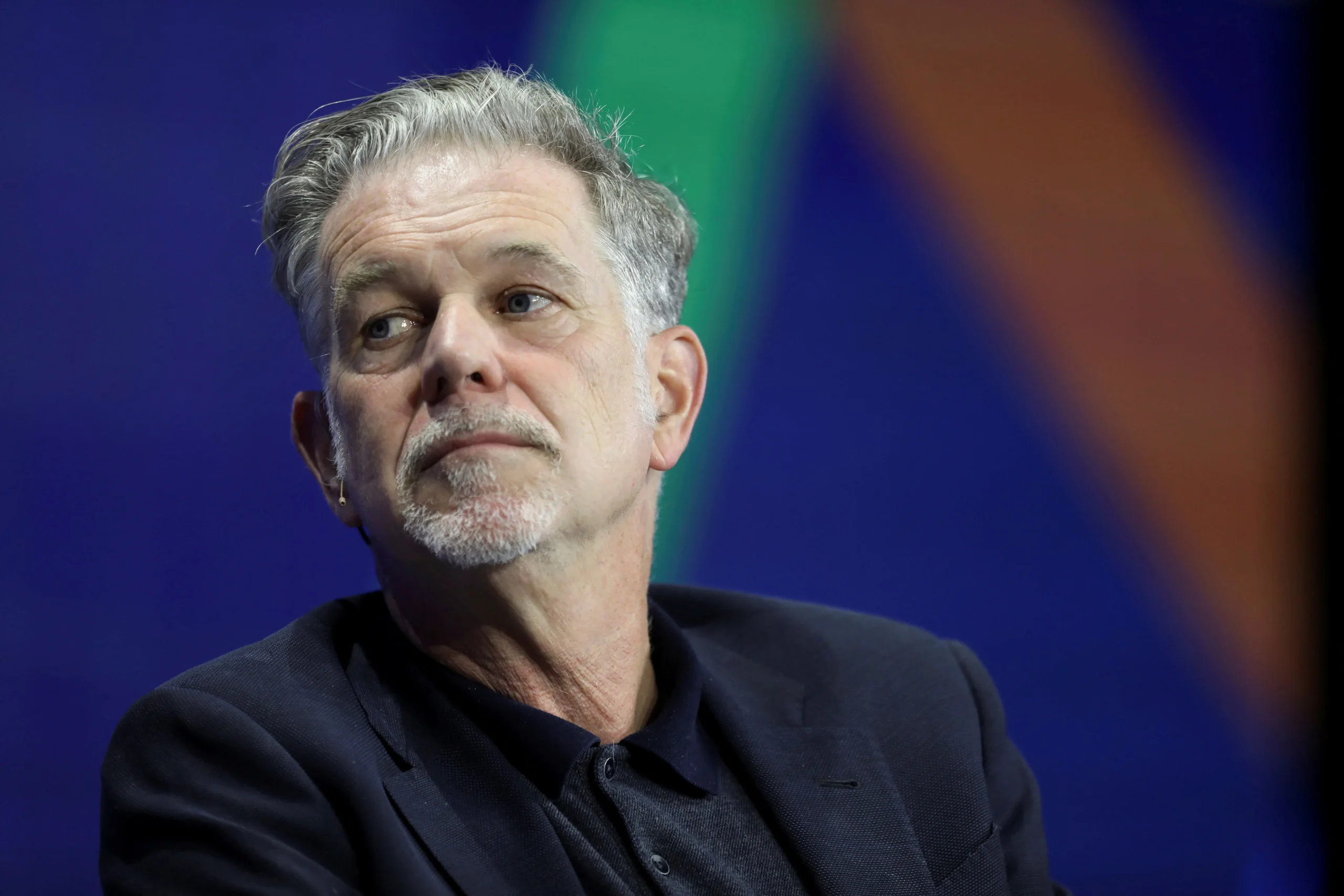 Reed Hastings, cofundador da Netflix, em foto profissional