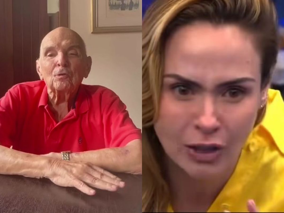 Gerardo Renault e Ana Paula Renault juntos em foto, pai da ex-BBB